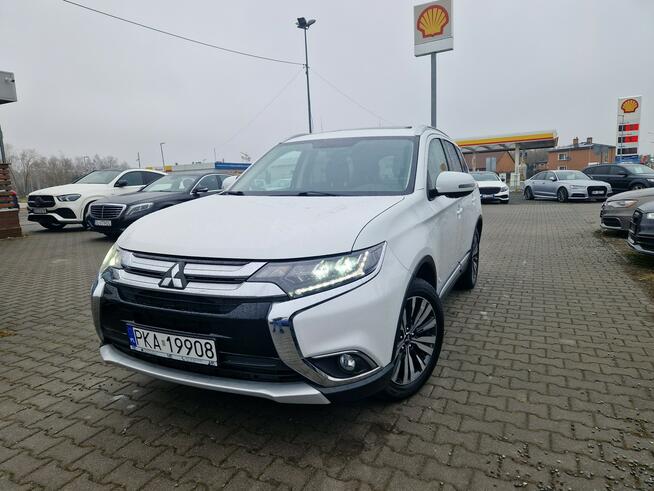 Mitsubishi Outlander Led*Szyber*Key-Less*7os*Czuj.MartwPola*BiałaPerła*Kamery360*Gwarancja!