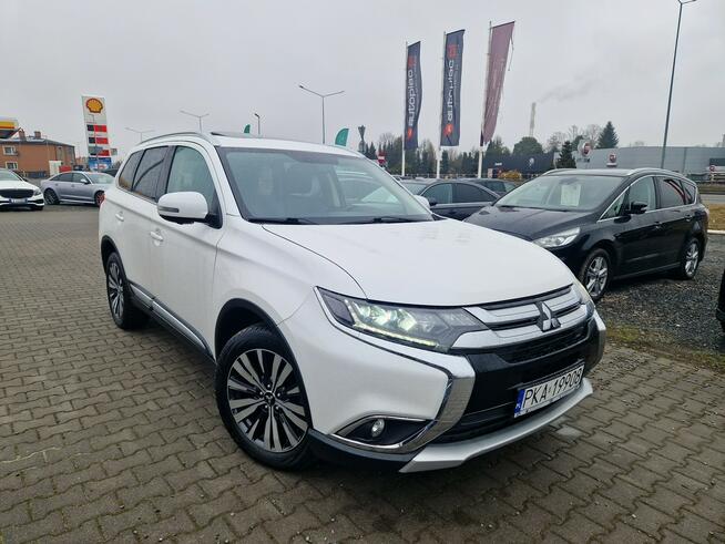 Mitsubishi Outlander Led*Szyber*Key-Less*7os*Czuj.MartwPola*BiałaPerła*Kamery360*Gwarancja!