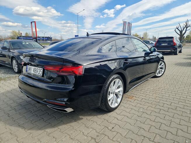 Audi A5 Radar*CarbonoweListwy*StanWzorowy*Szyber*Led*Skóra*Kamera*Ele.Klapa