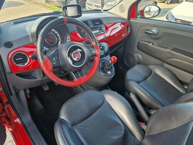 Fiat 500 Skóra*LedoweReflektory*Bluetooth*Navi*2 Komplety Opon*Gwarancja ROK