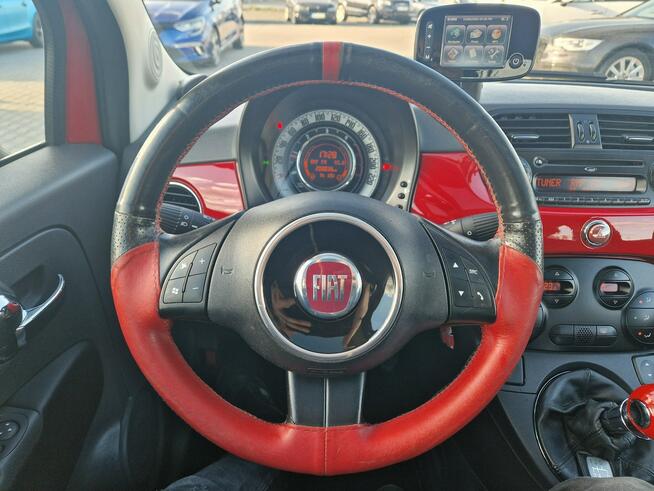 Fiat 500 Skóra*LedoweReflektory*Bluetooth*Navi*2 Komplety Opon*Gwarancja ROK