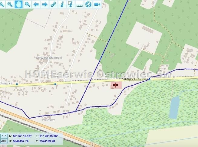 Działka Ostrowiec Świętokrzyski Bieliny