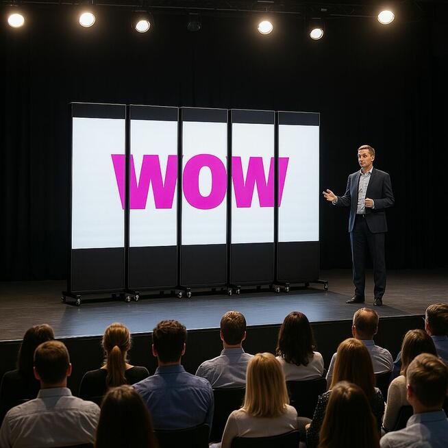 Wynajem ekranu LED na tergi, eventy , konferencje