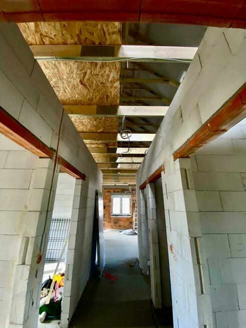 Nowoczesny parterowy dom dla rodziny + poddasze użytkowe 57m