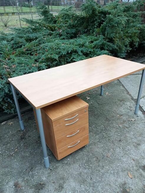 Biurko stół CALVADOS 160x80 biurka stoły biurowe do biur szk