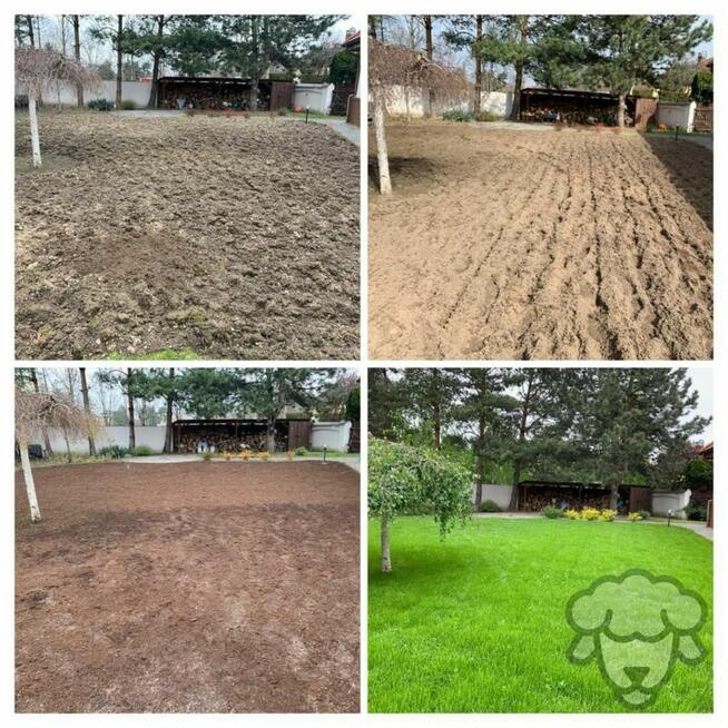 Koszenie trawy, przycinanie żywopłotów, wycinka drzew