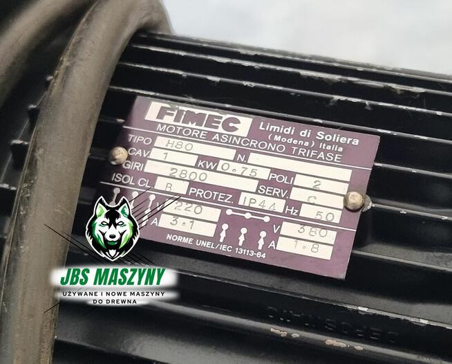 Szlifierka długotaśmowa SAMCO elektryczna regulacja stołu!