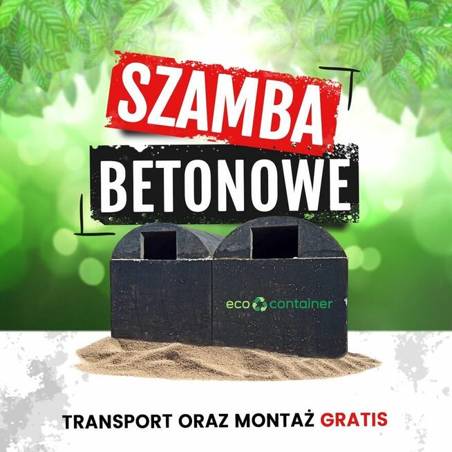 Zbiorniki betonowe Szamba-Piwnice-Ziemianki