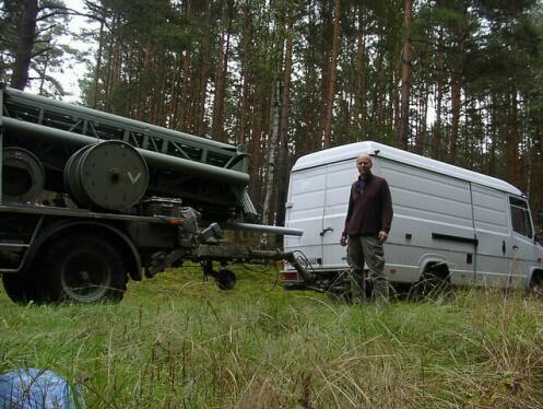 Maszt Antenowy Mobilny 25 Militaria / 30 /36 /40 m