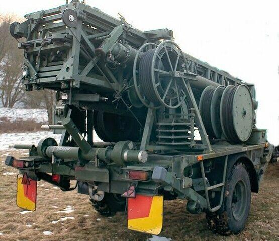 Maszt Antenowy Mobilny 25 Militaria / 30 /36 /40 m