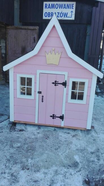 Domki z drewna dla dzieci, architektura ogrodowa.