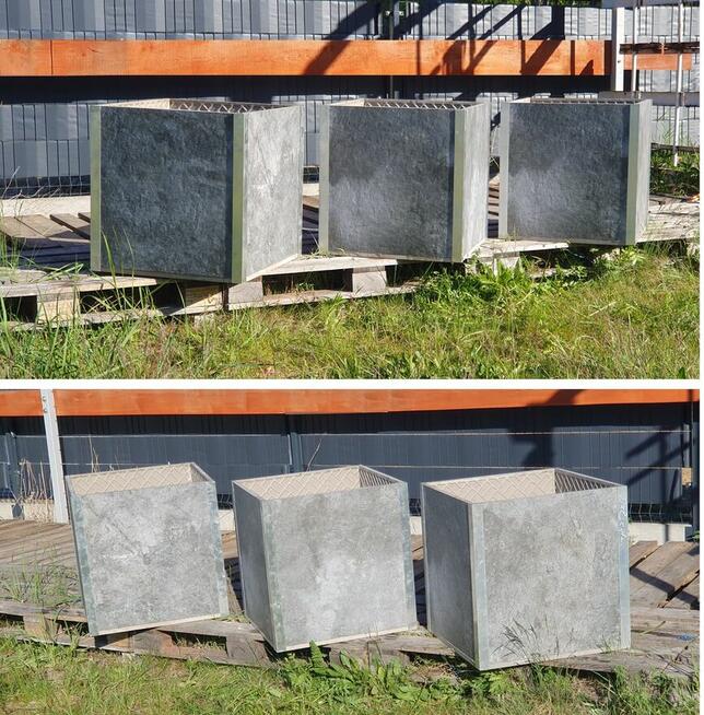 donice do ogrodu i do domu gresowe 59,5/59,5 grubość 2 cm