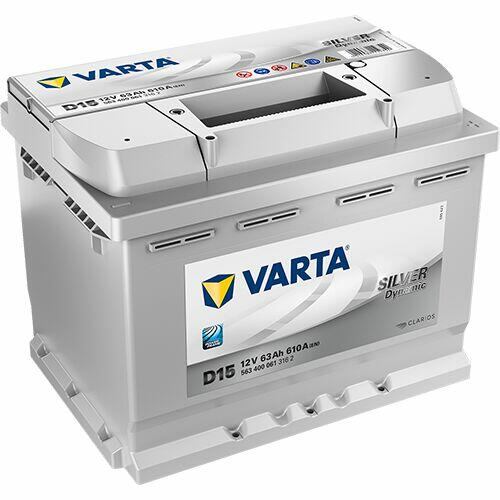 Akumulator Varta Silver D15 63Ah 610A