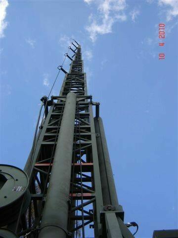 Maszt Antenowy Mobilny 25 Militaria / 30 /36 /40 m