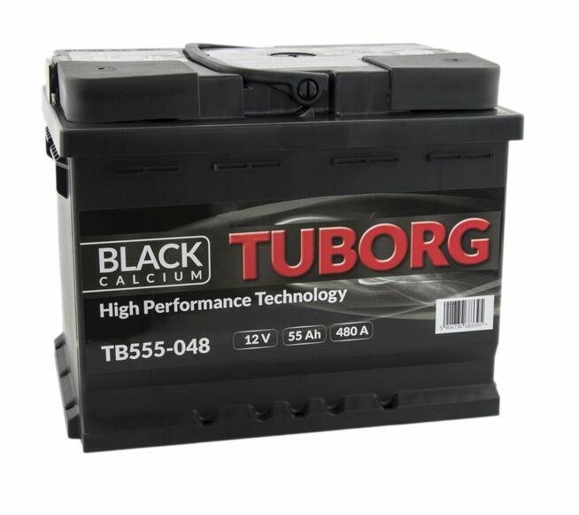 Akumulator rozruchowy Tuborg 12V 55Ah 480A