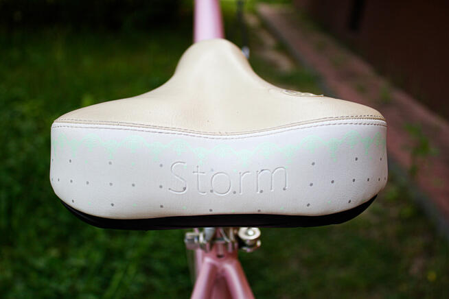 Rower damski miejski różowy 26 stan wzorowy