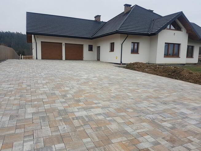 Układanie kostki brukowej I granitowej