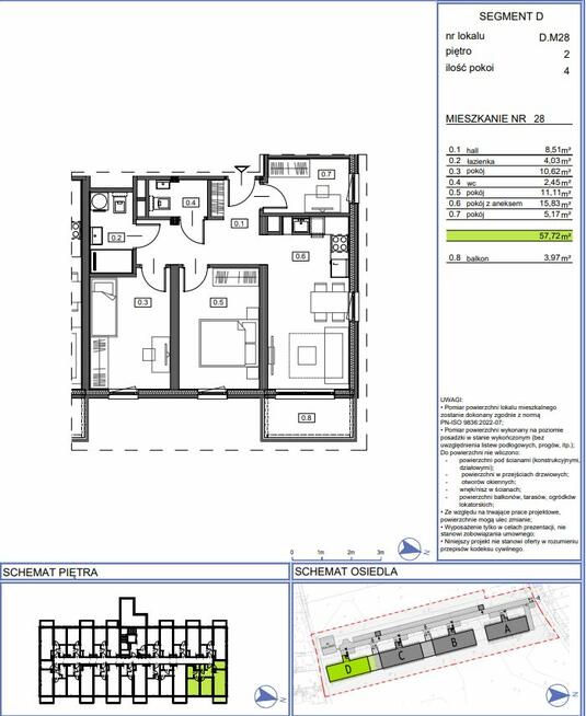 Bezpośrednio - Nowe 4 pokoje ul.Berensona