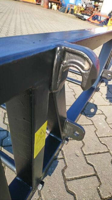 Widły do bel słomy siana 4 szpile szeroka ramka