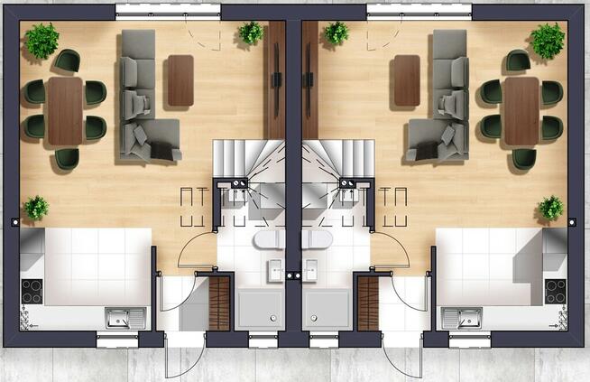 bliźniak, deweloperski, rekuperacja, brak prowizji