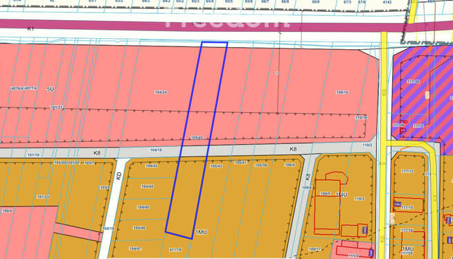 Działka 6440 m2 komercyjna, usługowo- mieszkaniowa