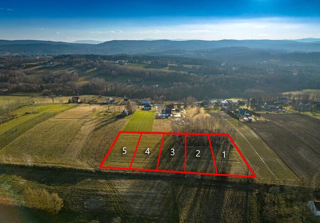 Działka budowlana Gosprzydowa gm. Gnojnik