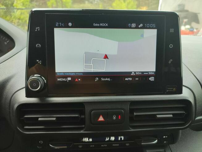 Peugeot Partner Carplay kamera webasto