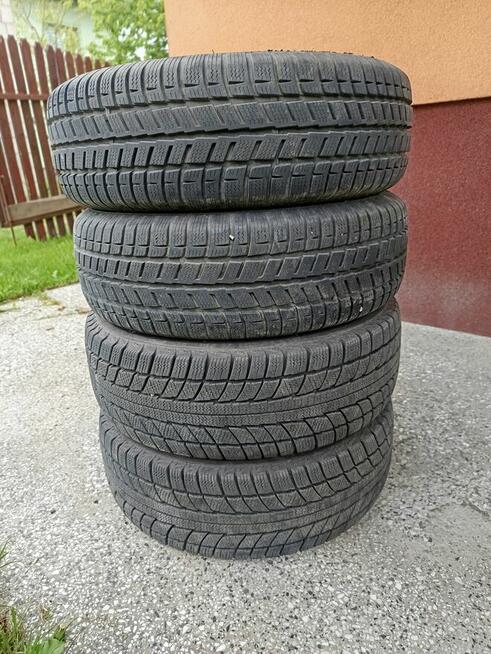 Kola 14 cali skoda fabia 5x100 57.1 ET35 opony zimowe 185x65