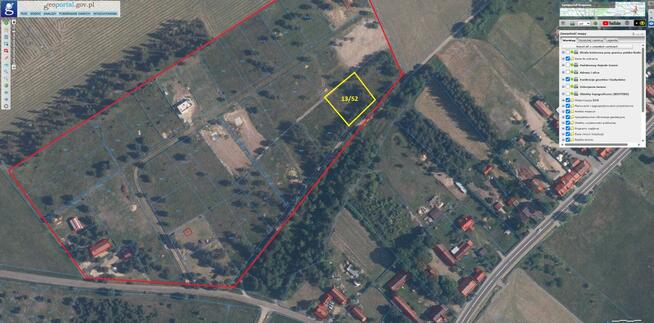 Działka na Mazurach Szczechy Wielkie 1405m2