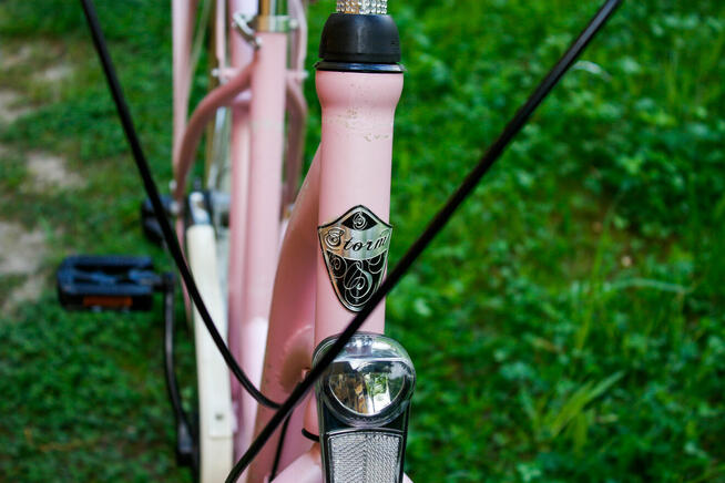 Rower damski miejski różowy 26 stan wzorowy