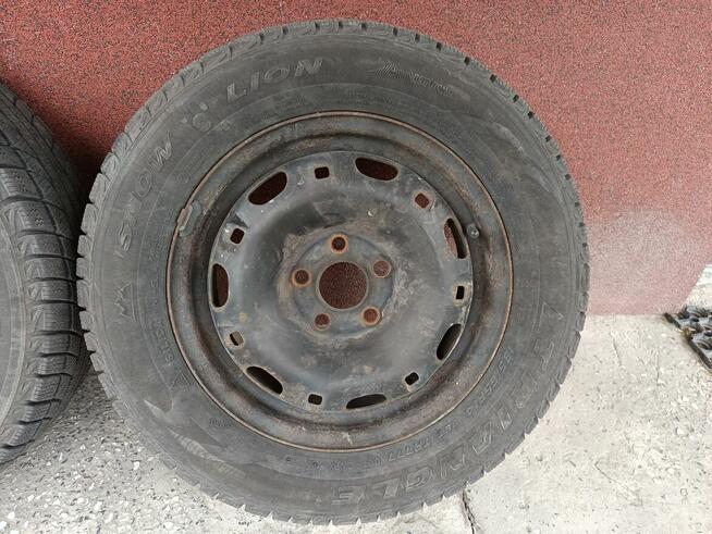 Kola 14 cali skoda fabia 5x100 57.1 ET35 opony zimowe 185x65