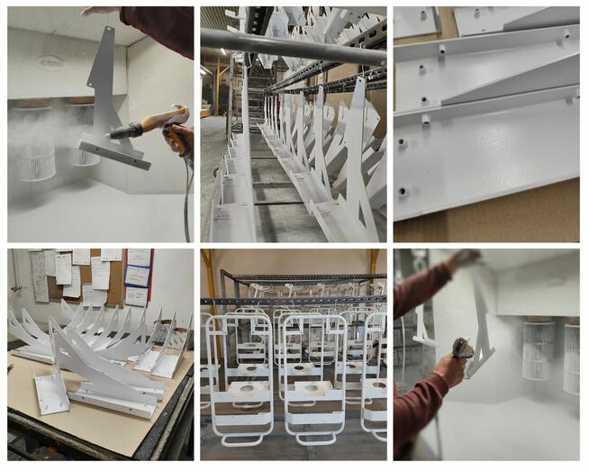 Lakiernia proszkowa dla przemysłu