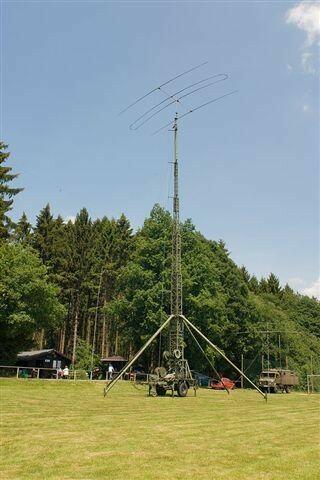 Maszt Antenowy Mobilny 25 Militaria / 30 /36 /40 m