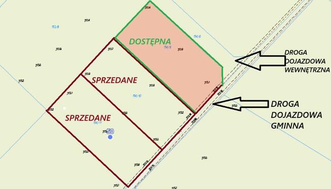 Na sprzedaż działka budowlana z warunkami zabudowy Eufeminów