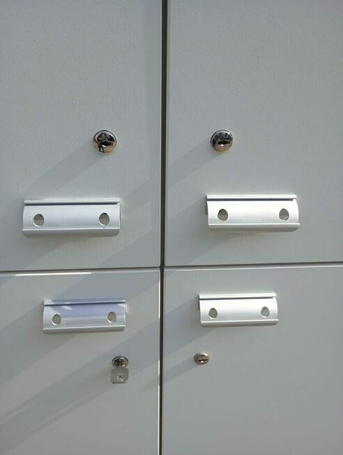 Szafa biała biurowa aktowa biała TECHO 6 OH 80x44,5x216