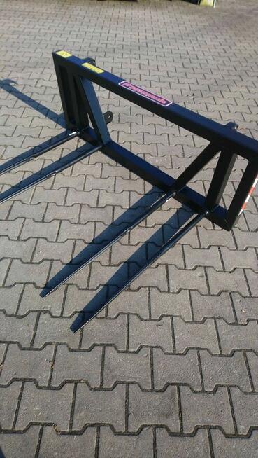 Widły do bel słomy siana 4 szpile szeroka ramka