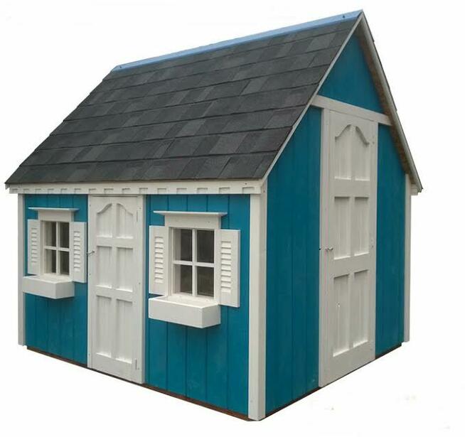 Domki z drewna dla dzieci, architektura ogrodowa.