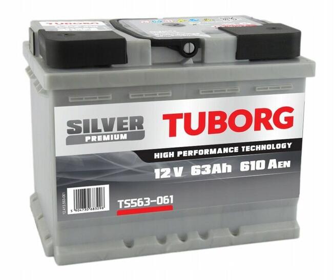 Akumulator Tuborg Silver 12V 63Ah 610A TS563-061