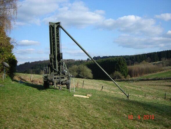 Maszt Antenowy Mobilny 25 Militaria / 30 /36 /40 m