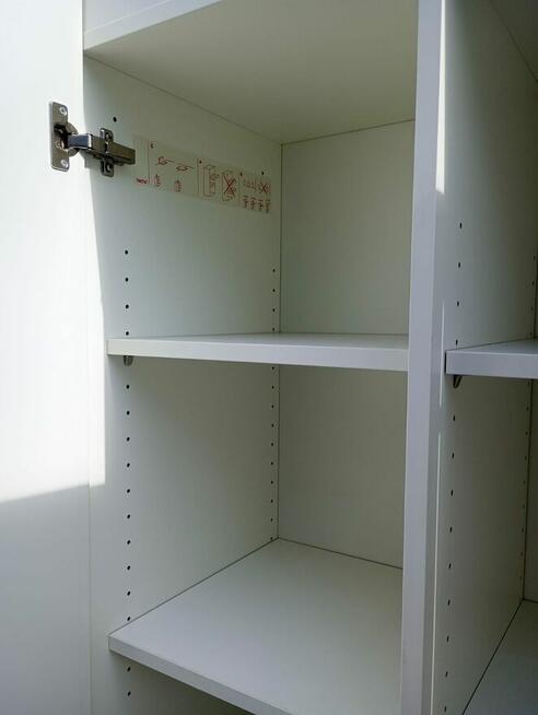 Szafa biała biurowa aktowa biała TECHO 6 OH 80x44,5x216