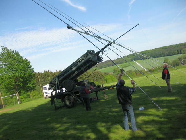 Maszt Antenowy Mobilny 25 Militaria / 30 /36 /40 m