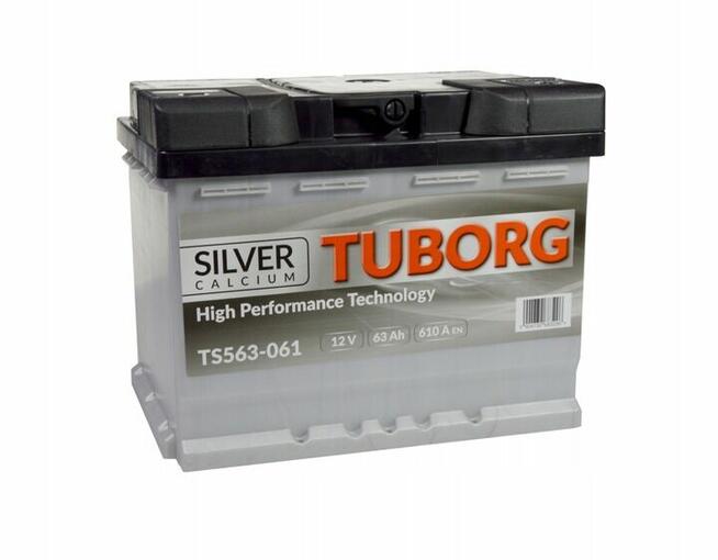 Akumulator Tuborg Silver TS563-061 12V 63Ah 610A