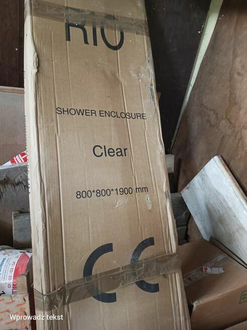 Kabina prysznicowa nowa