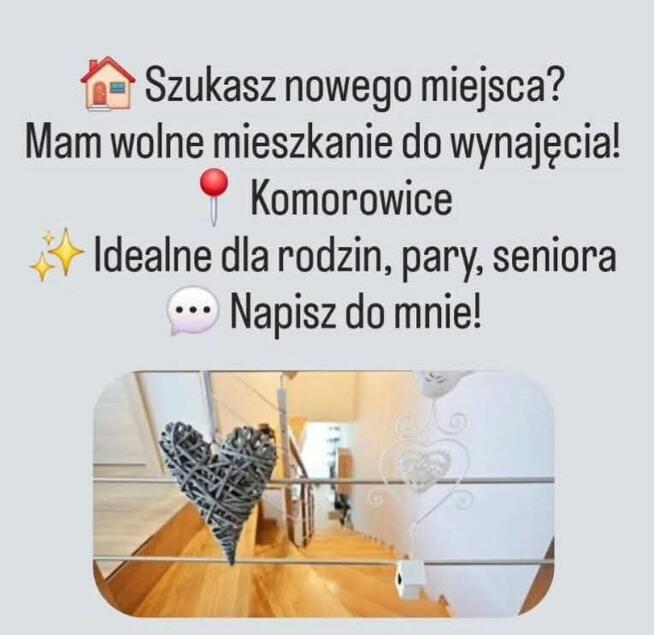 Mieszkanie dwupoziomowe Osada Gencz Komorowice