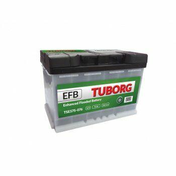 Akumulator TUBORG EFB 12V 75Ah 760A START&STOP P+