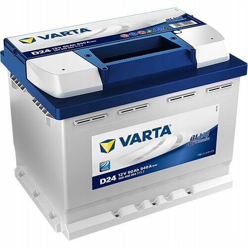 AKUMULATOR VARTA BLUE 60AH 540A D24