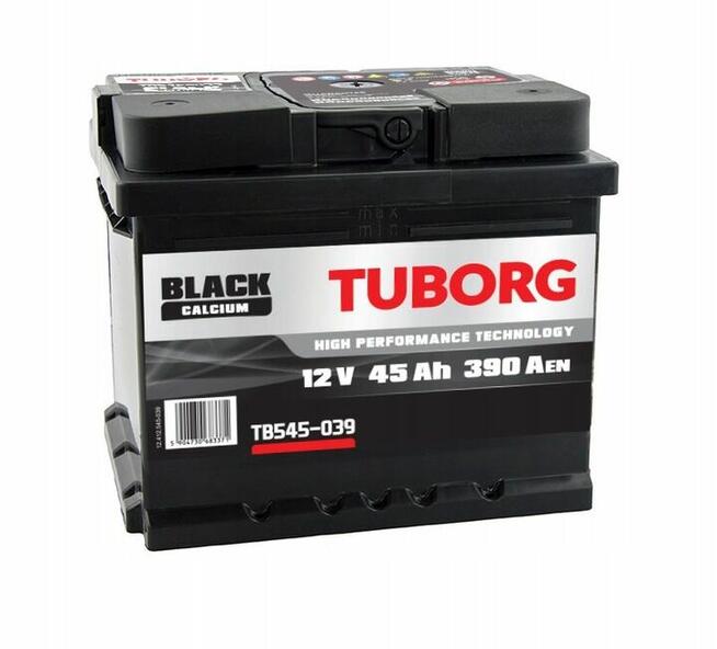 Akumulator Tuborg Black TB545-042 12V 45Ah 390A P+