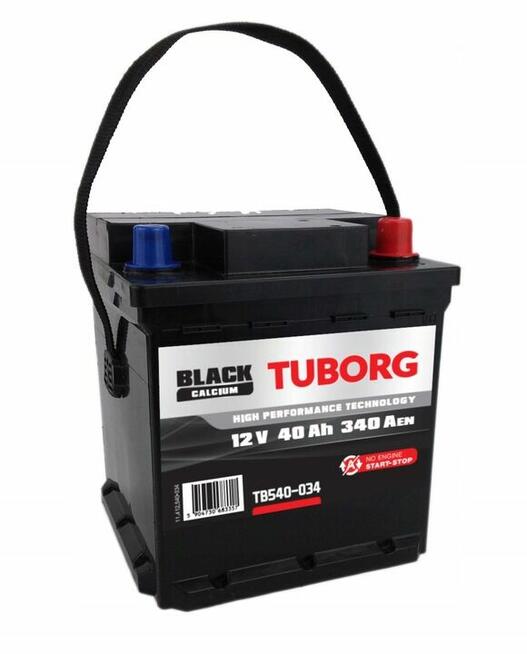 Akumulator Tuborg Black TB540-034 12V 40Ah 340A P+