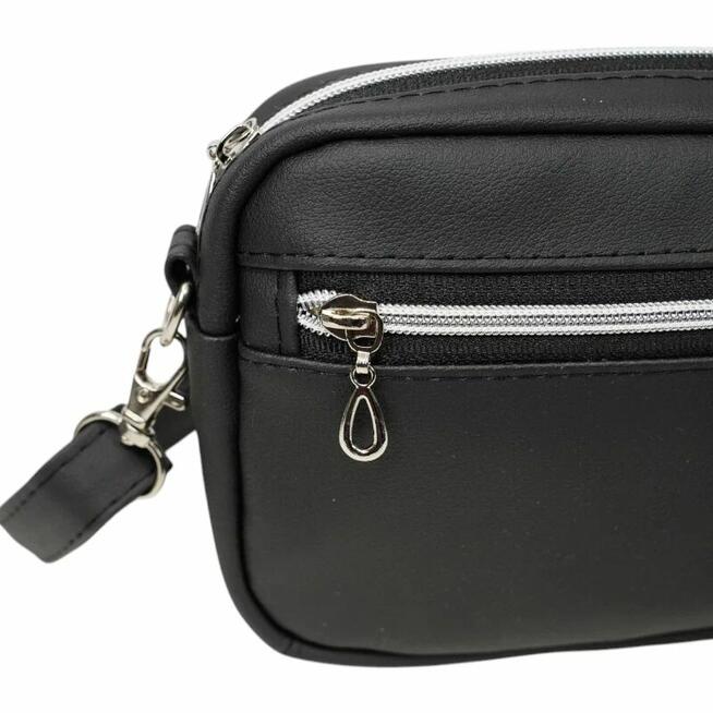 Mini Torebka Box z Ekoskóry z Motywem Fashion Ilustracji w Stylu Komiksowym