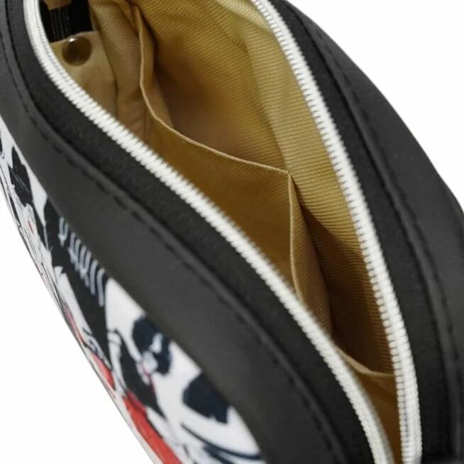 Mini Torebka Box z Ekoskóry z Motywem Fashion Ilustracji w Stylu Komiksowym